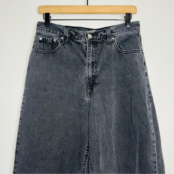 Free People Levi’s Balloon Black High Rise Jeans Relaxed Fit size 29 - Picture 4 of 9